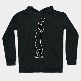 Volleyball beach volleyball air ball beach sport Hoodie